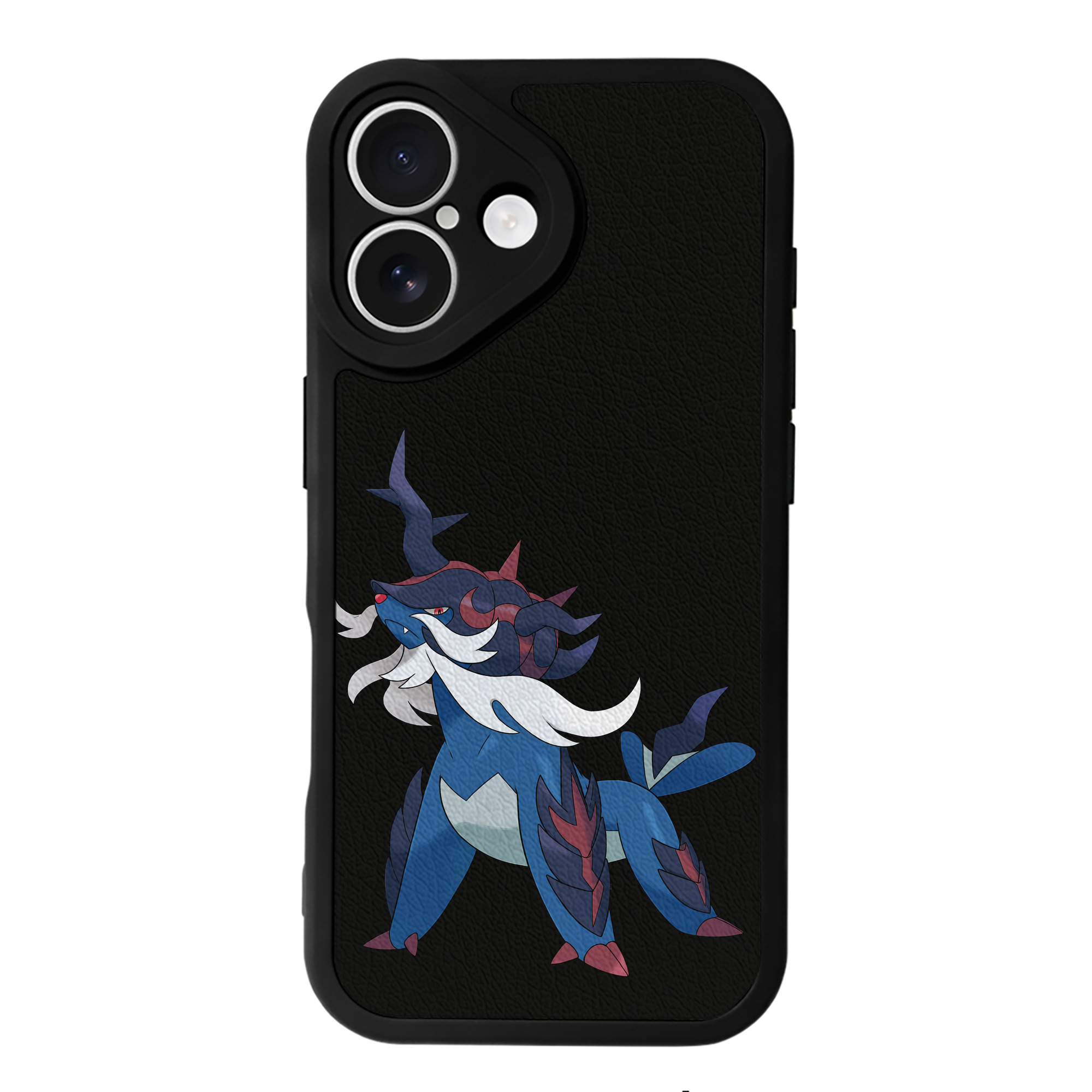 （画像用） ポケットモンスター Pokémon 【iPhone 16シリーズ対応】シリコンスマホケース（レザー調） 材質：シリコン